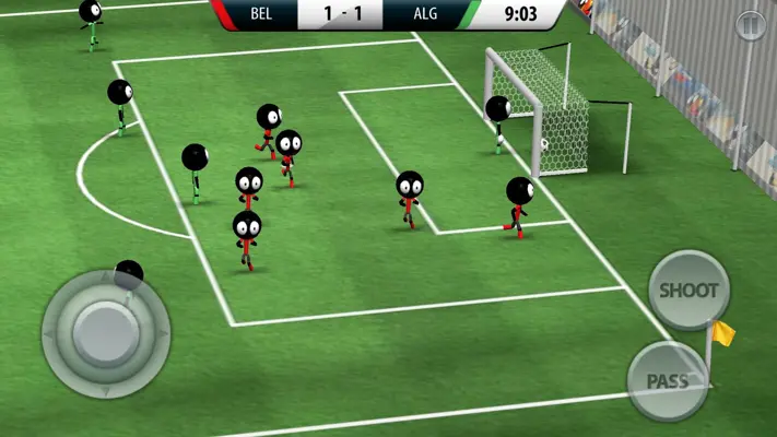 Stickman Soccer 2016 android App screenshot 4